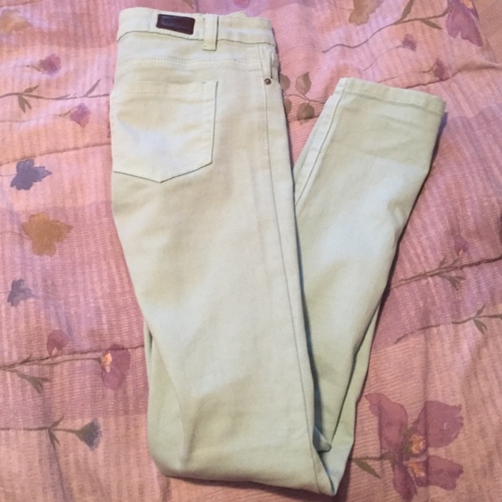 Mint skinny jean